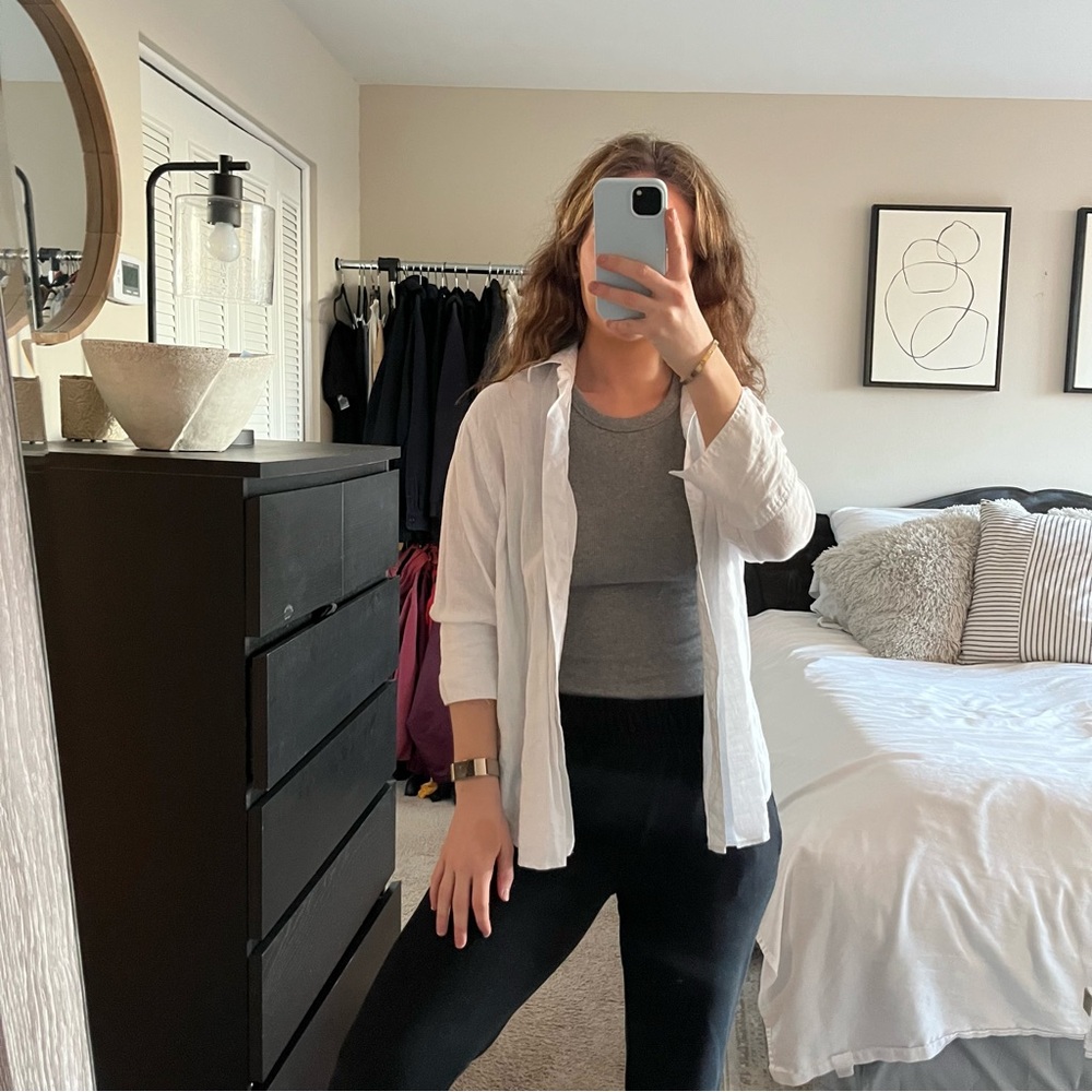 Zara Linen Blouse